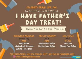 Spa Promo Fathers Day